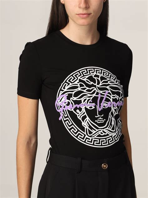 tshirt versace donna bianca imitazione|Scopri la nuova collezione di T.